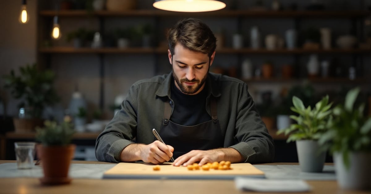Manucure russe réalisée avec précision sur des ongles naturels soignés, technique professionnelle en gros plan